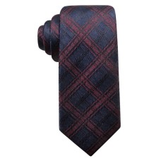 Ryan Seacrest Distinction Men’s Pienza Plaid Slim Silk Ties