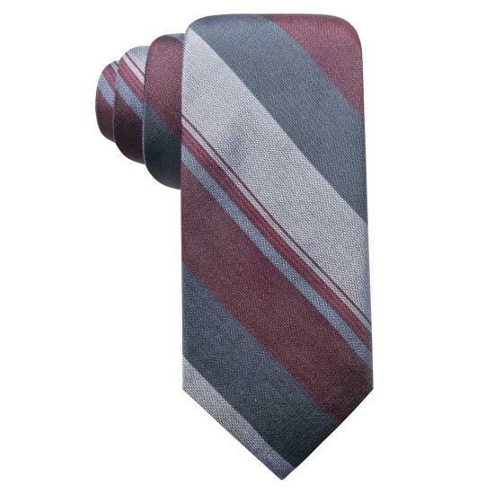  Distinction Men’s Ponsay Slim Stripe Silk Ties