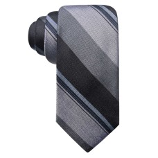 Ryan Seacrest Distinction Men’s Ponsay Slim Stripe Silk Ties