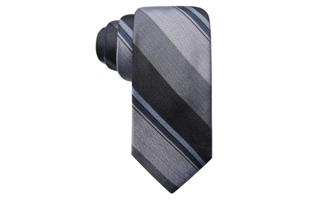  Distinction Men’s Ponsay Slim Stripe Silk Ties