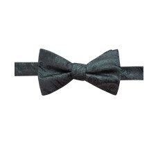 Ryan Seacrest Distinction Men’s Pre-Tied Dover Paisley Silk Bow Tie (Green)