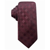 Ryan Seacrest Distinction Men’s San Leo Gingham Slim Silk Ties