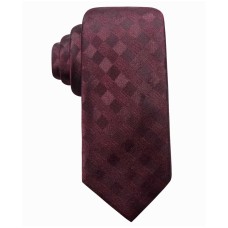 Ryan Seacrest Distinction Men’s San Leo Gingham Slim Silk Ties