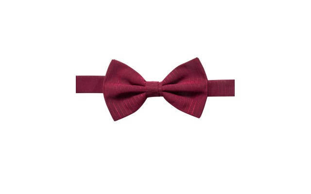  Distinction Men’s Striped Chiffon Pre-Tied Bow Ties