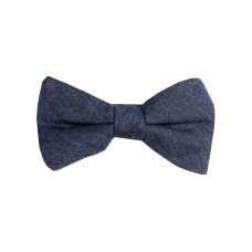 Ryan Seacrest Distinction Men’s Tymon Seasonal Solid Pre-Tied Bow Tie (Navy)