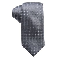 Ryan Seacrest Distinction Men’s Victor Dot Grid Slim Silk Ties