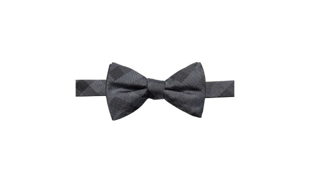  Distinction Men’s Warwick Gingham Pre-Tied Silk Bow Ties