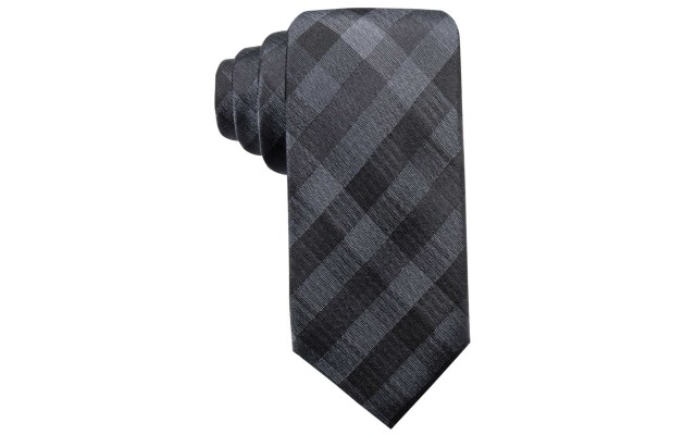  Distinction Men’s Warwick Gingham Slim Silk Ties