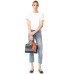  Melanie Top Handle Bag (Black)