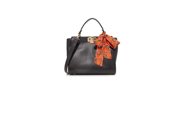  Melanie Top Handle Bag (Black)