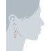 Sam Edelman Pave Stud Drop Earrings