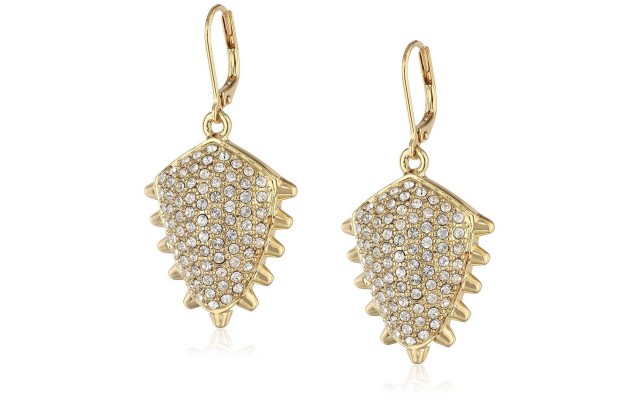 Sam Edelman Pave Stud Drop Earrings