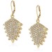 Sam Edelman Pave Stud Drop Earrings