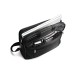  Classic Two Gusset Toploader Briefcase (Black, 17 inch)