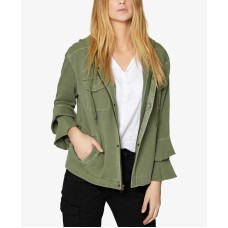 Sanctuary Womens Life Adventure Hoodie Jacket (Green, S)