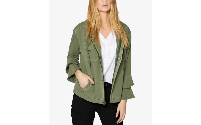  Womens Life Adventure Hoodie Jacket (Green, S)