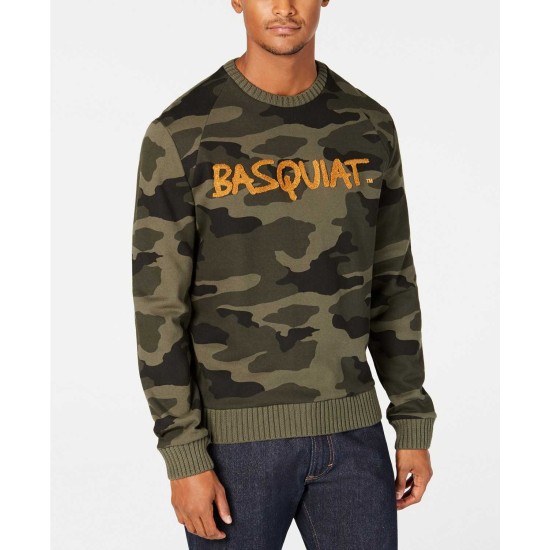  Men’s Basquiat Tricolor Chenielle Sweaters