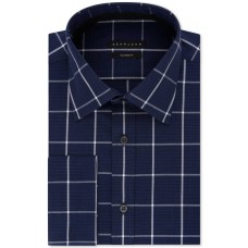 Sean John Men’s Classic/Regular Fit Performance Stretch Stripe French Cuff Dress Shirt