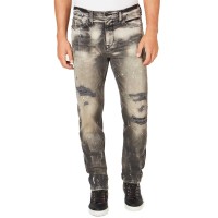 Sean John Men’s Five-Pocket Destructed Jeans