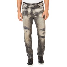 Sean John Men’s Five-Pocket Destructed Jeans