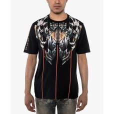 Sean John Men’s Tiger T-Shirt (Black, M)