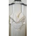  Juniors Dress White HALTER W BEADED STRAPS 2832SJ1S, SIZE 7