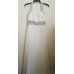  Juniors Dress White HALTER W BEADED STRAPS 2832SJ1S, SIZE 7