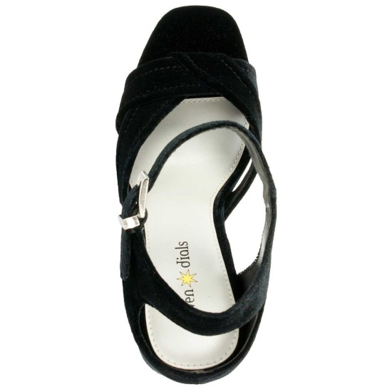  ‘POLIANA’ Women’s Heel (Black,  8.5 M)
