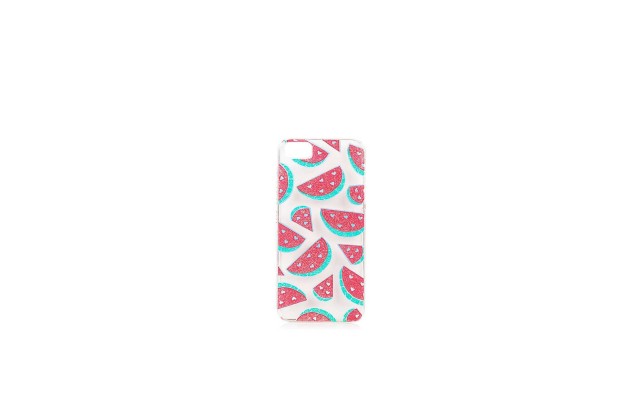 Skinny Dip Watermelon Phone Case with Screen Guard & Cleaning Cloth (iPhone 6/6S)