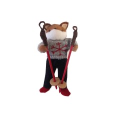 Snow Floating Fox – Christmas Ornament