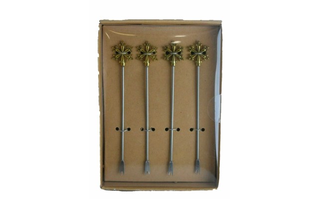  Set Of Four Cocktail Picks