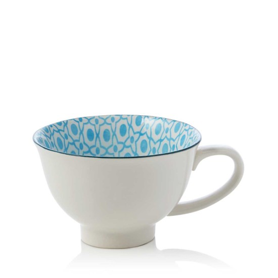 Sparrow & Wren Geo Patterned Footed Teacups