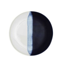 Sparrow & Wren Two Colored Collection Round Plates, Bowls, Cups & Jugs