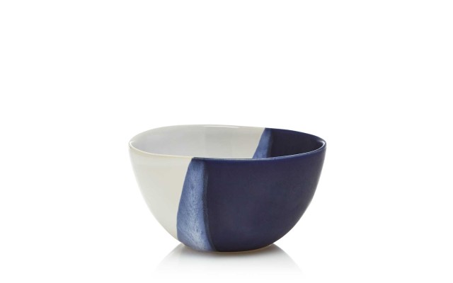 Sparrow & Wren Two Colored Collection Round Plates, Bowls, Cups & Jugs