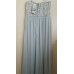  Juniors' Strapless Lace Embellished Gown Dress, Antique Blue, 1