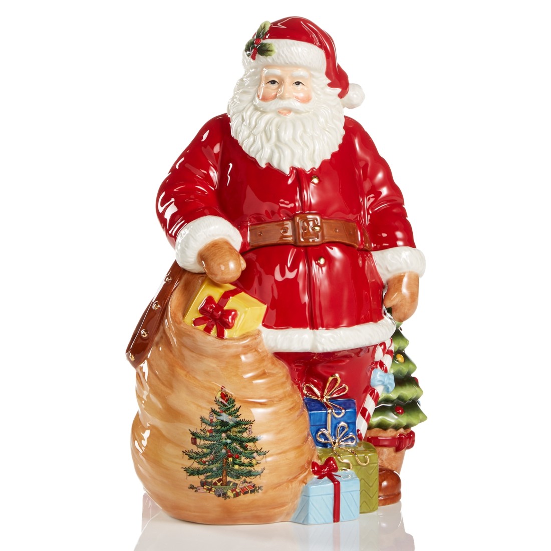 Spode Figural Santa Cookie Jar