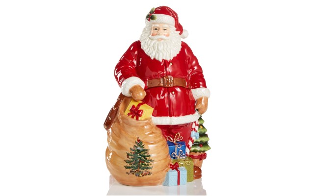  Figural Santa Cookie Jar