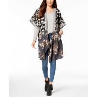 Steve Madden In Full Bloom Draped Kimono Wraps