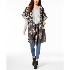 Steve Madden In Full Bloom Draped Kimono Wraps