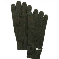 Steve Madden Men’s Solid Boyfriend Touch Gloves (Green)