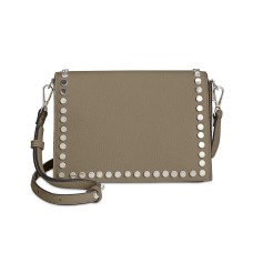 Steve Madden Posh HandBag Crossbody (Gray)
