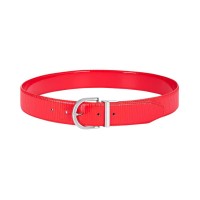 Steve Madden Reversible Pant Belt (Red, XL)