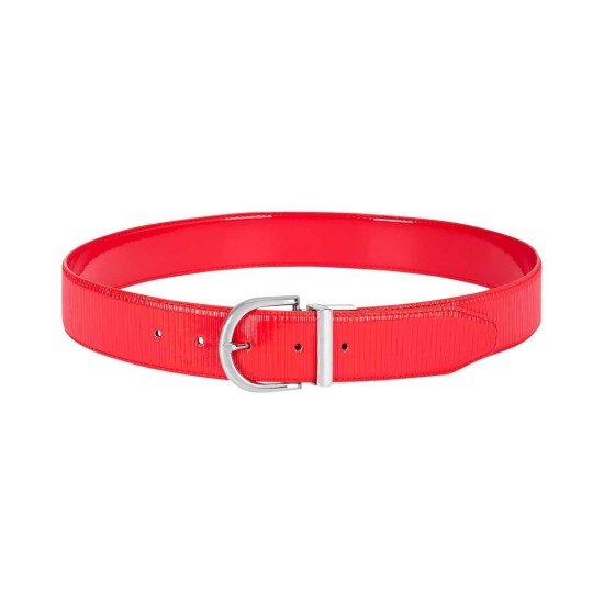  Reversible Pant Belt (Red, XL)