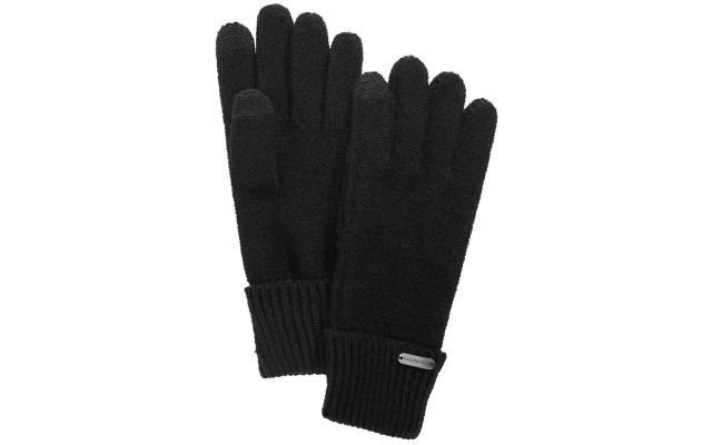  Solid Boyfriend Touch Gloves (Black, One Size)