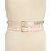 Women's 2-for-1 Studded Patent Belt