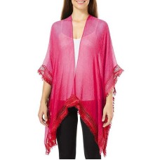 Steve Madden Women’s Bea Grazer Crinkle Topper (Dark Pink, One Size)