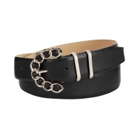 Steve Madden Women’s Chain-Buckle Belt