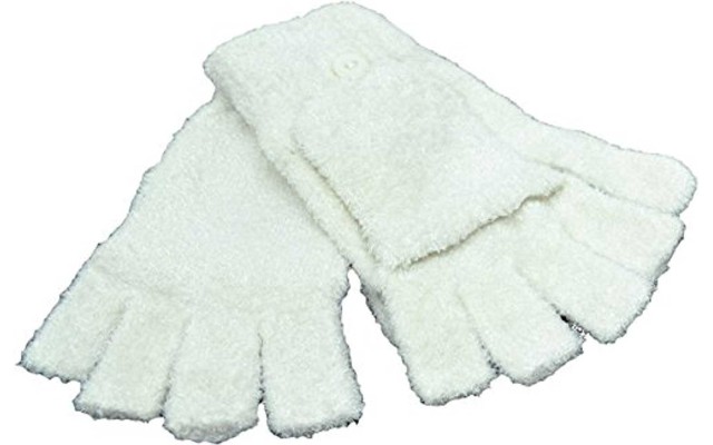 Steve Madden Womens Flip Touch Gloves Ivory