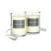  Creme Fresh 2 Piece Votive Candle Set