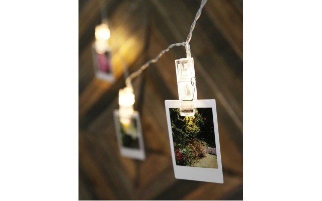  LED 10′ String Clip Lights